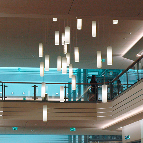 Öffentlicher Raum Einkaufszentrum in Luxemburg